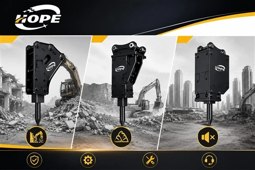 Types Of Hydraulic Breakers And Their Applications